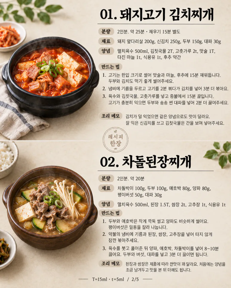 When you ate only jeonman during Chuseok and the soup gets you craving — from kimchi jjigae (Korean kimchi stew) to 8 different sesame mushroom stew