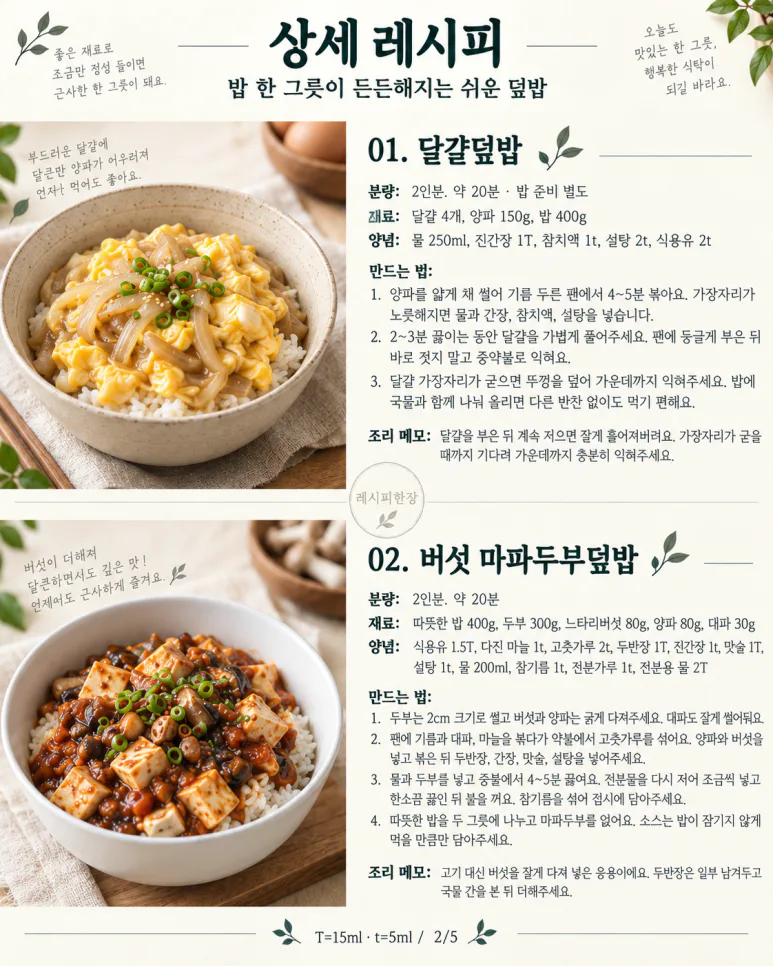 If you don't want to take out several side dishes for the first evening after the end of the holidays — 8 types of donburi