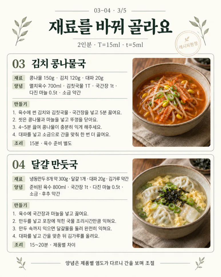 8 platos de comida casera servidos con caldo en una olla al salir la noche, cuando se saca una olla