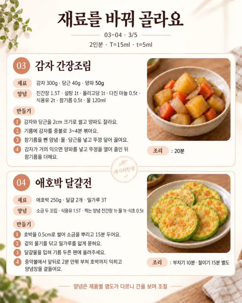 엄마가 자주 해주던 반찬 8가지, 요즘 더 생각나는 집밥