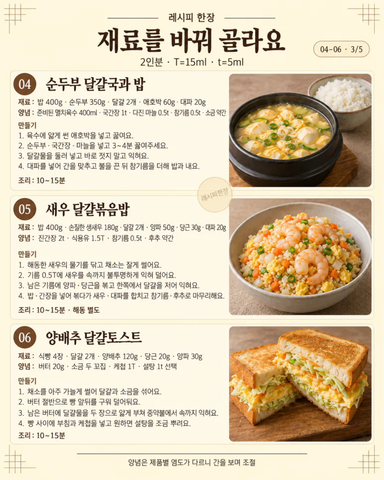 A house where even one plate of eggs disappears quickly, 10 egg recipes