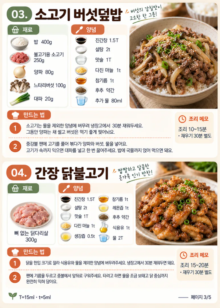 갑자기 손님 온다면 이것부터 — 손 많이 안 가는 상차림 8가지