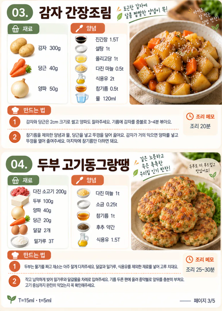도시락 뚜껑 열면 먼저 찾던 맛 — 추억의 밥도둑 반찬 8가지