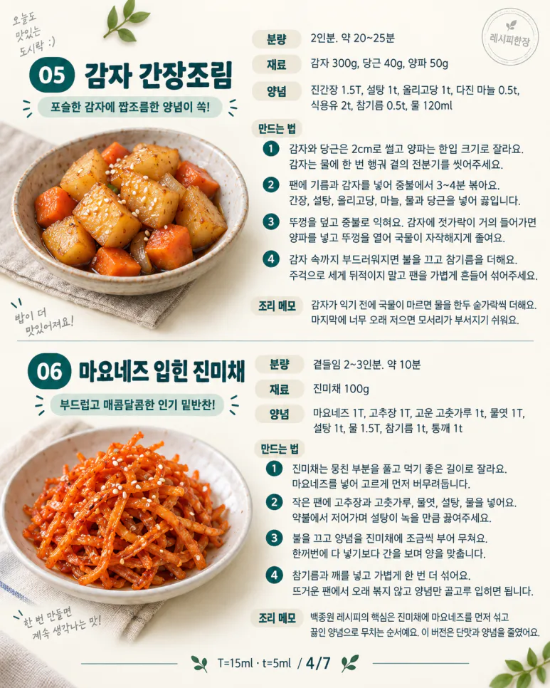 월요일 도시락 반찬, 오늘 골라두세요 — 달걀말이부터 닭불고기까지 12가지