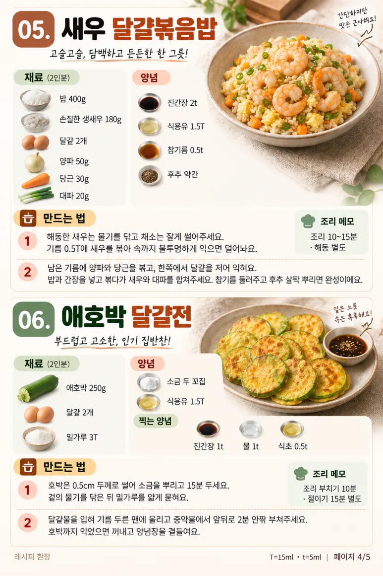갑자기 손님 온다면 이것부터 — 손 많이 안 가는 상차림 8가지