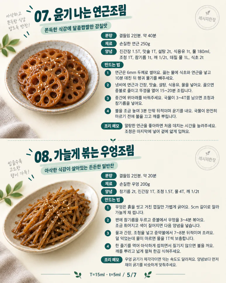 월요일 도시락 반찬, 오늘 골라두세요 — 달걀말이부터 닭불고기까지 12가지