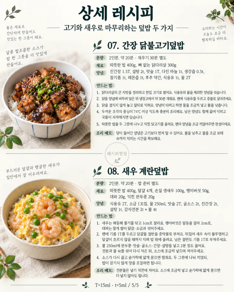 If you don't want to take out several side dishes for the first evening after the end of the holidays — 8 types of donburi