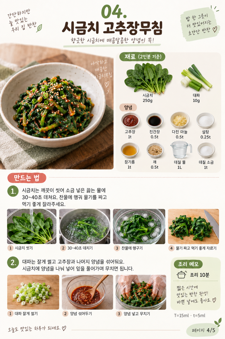 If the taste of vegetables always stays the same — 6 side dishes to enjoy by changing the seasoning only