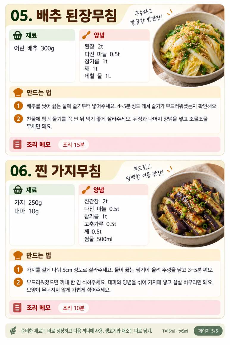 If the taste of vegetables always stays the same — 6 side dishes to enjoy by changing the seasoning only