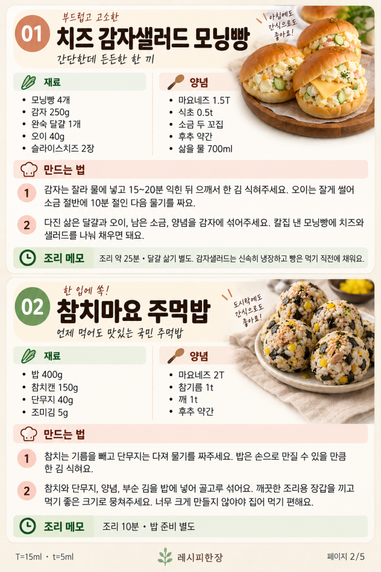 Pick them before waking up the kids — 8 to eat every morning