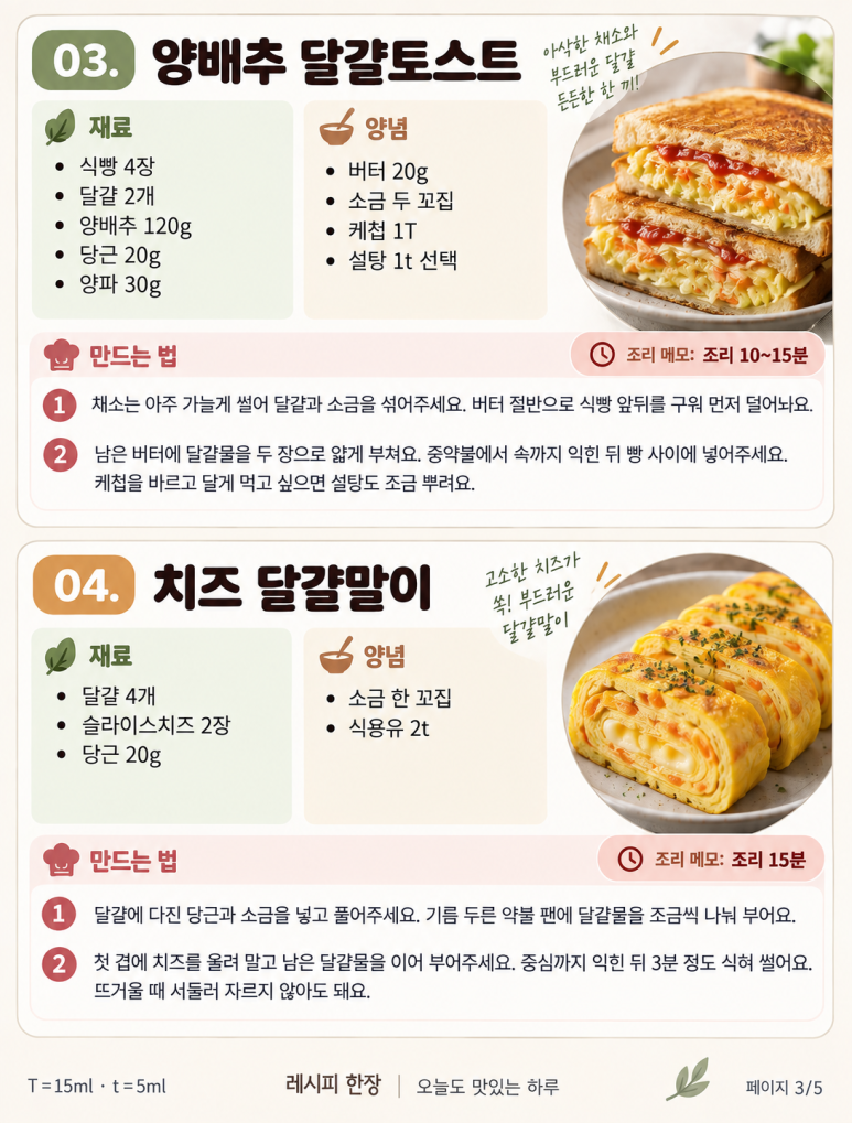 Pick them before waking up the kids — 8 to eat every morning