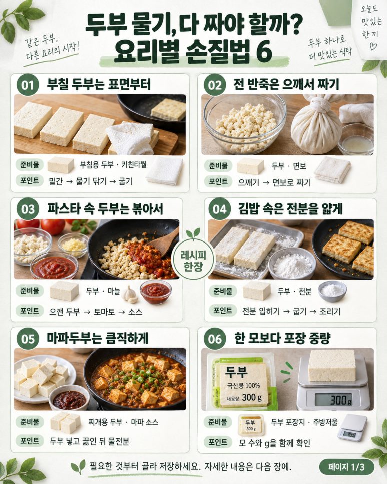 If the round dumpling dough is hard, start with tofu — 6 ways to moisten and prepare for each dish