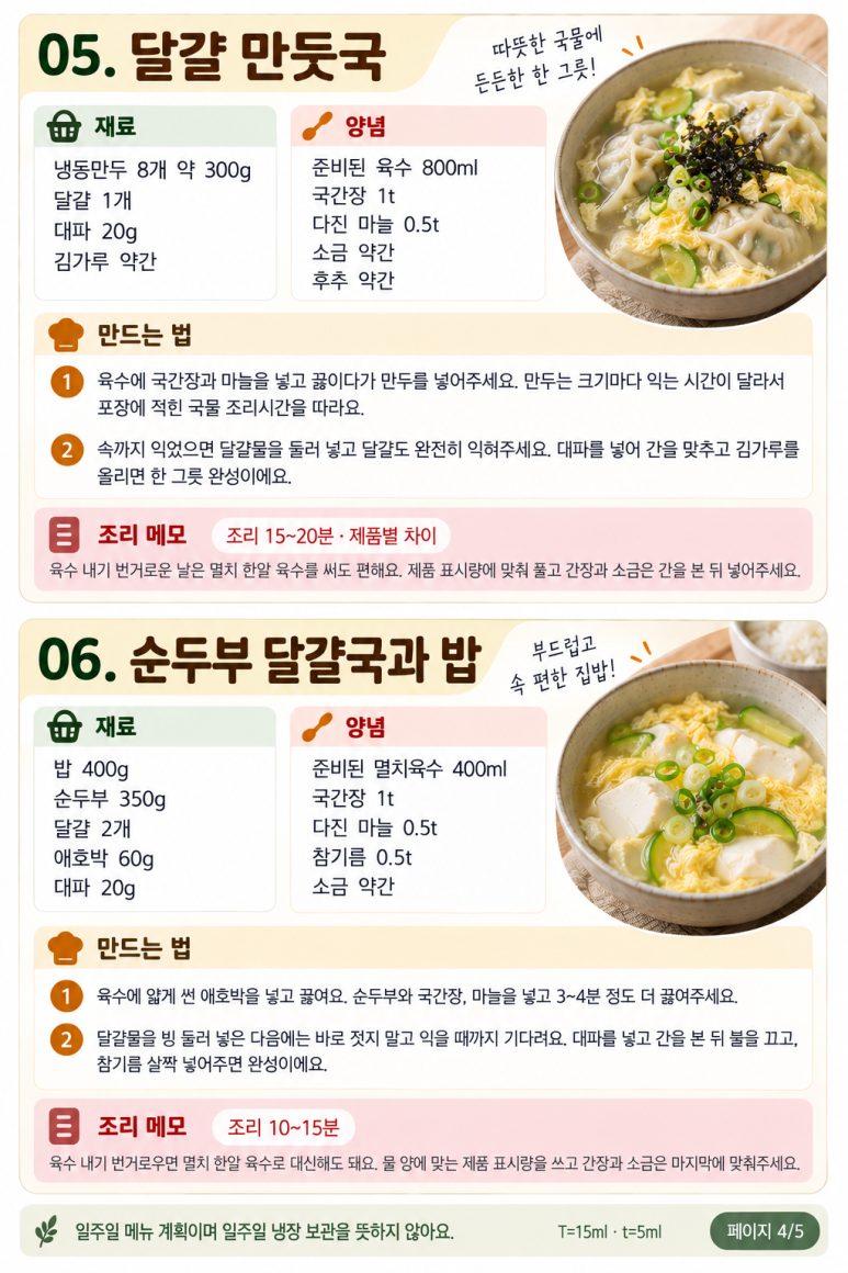 퇴근하고 더 서 있기 싫다면 — 한 그릇으로 끝내는 저녁 8가지