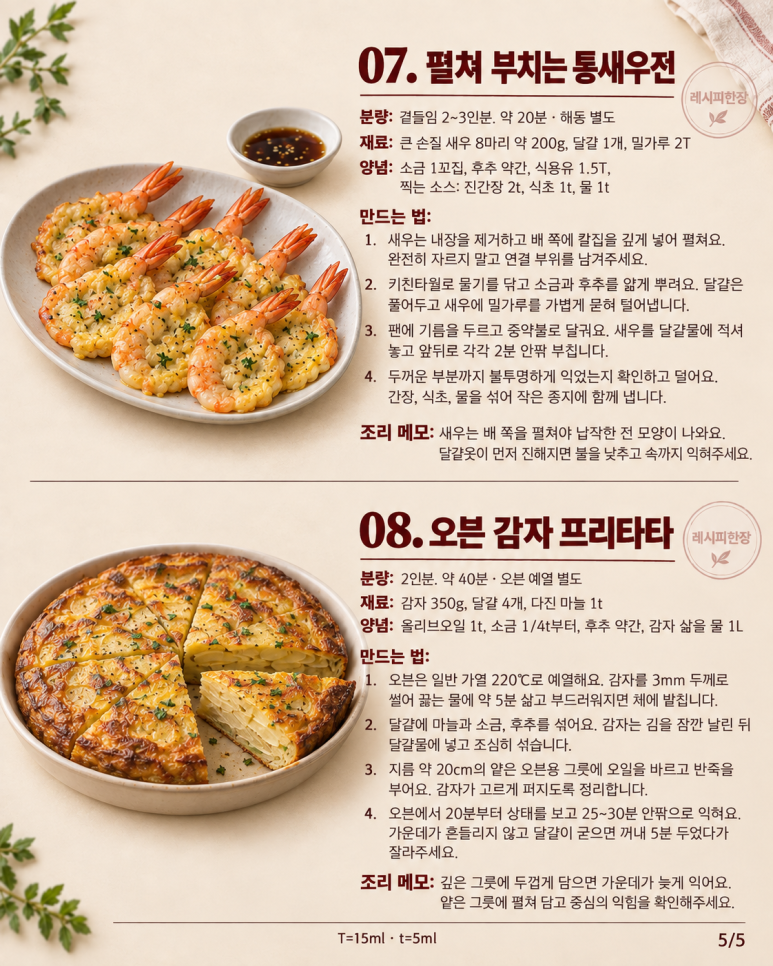 추석 가족 모임에 뭐 가져가지? 나눠 먹기 좋은 음식 8가지