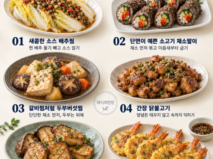 For customers, if you were busy frying everything — 6 invited dishes that mix steamed and grilled