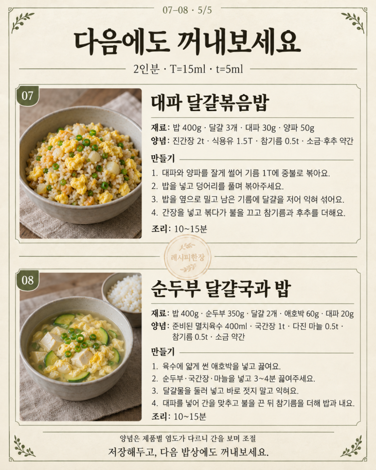 등교 아침이 바쁘다면, 미리 준비하는 아침 8가지