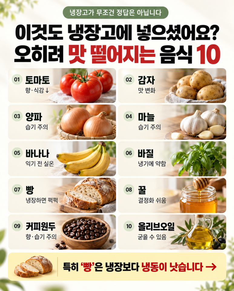 Did you also put this in the refrigerator? 10 ways to store food that preserve taste and texture