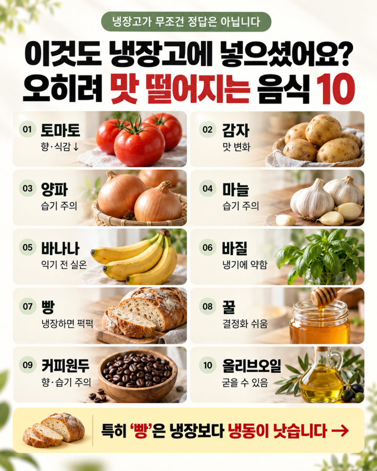 Did you also put this in the refrigerator? 10 ways to store food that preserve taste and texture