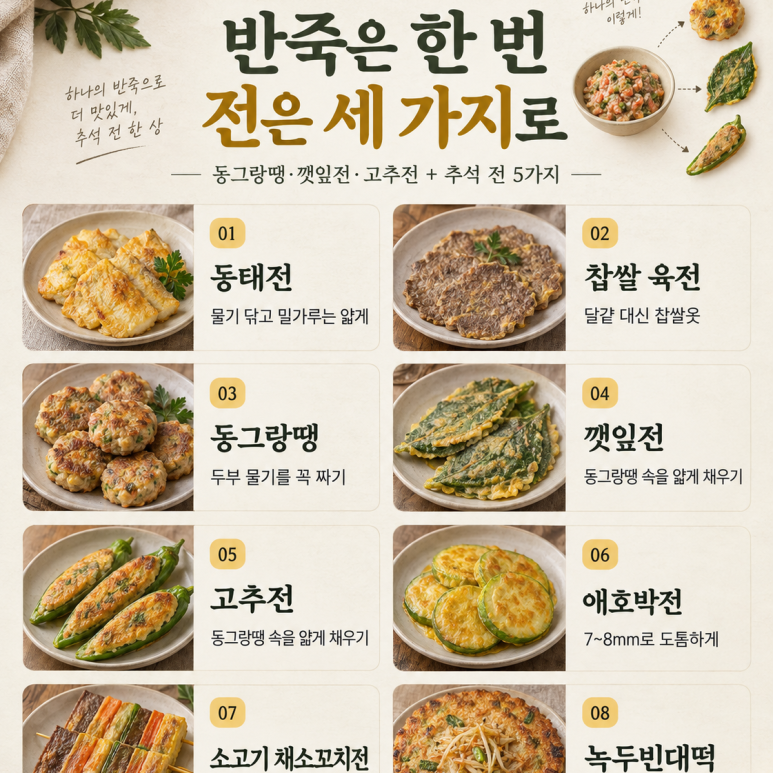 Be sure to watch before you make it — three things with one dough, eight types of Chuseok bun