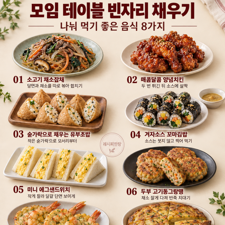 What should you bring to the Chuseok family reunion? 8 foods that are good for sharing