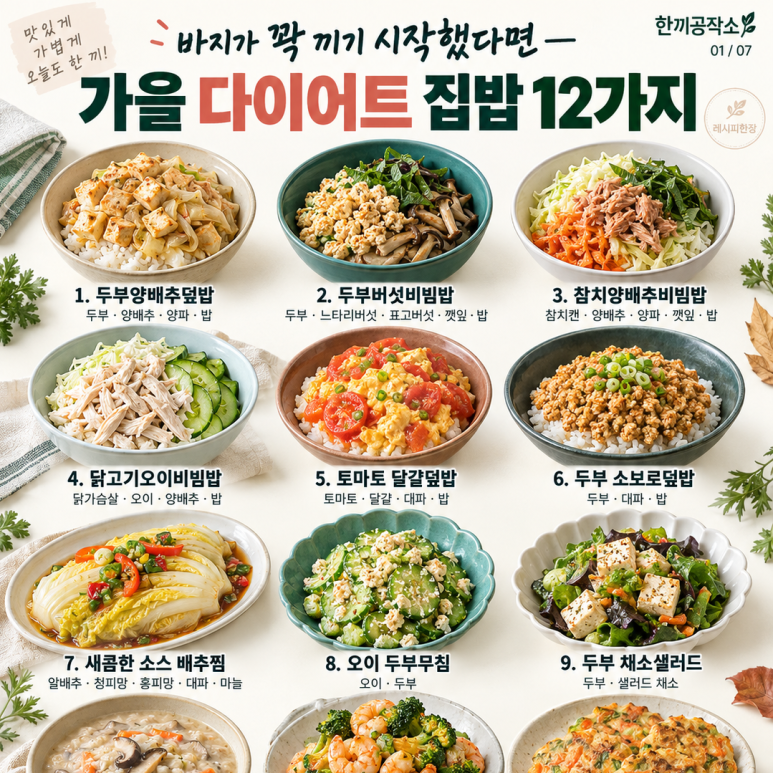 If your pants start to get tight in October — 12 autumn diet home meals
