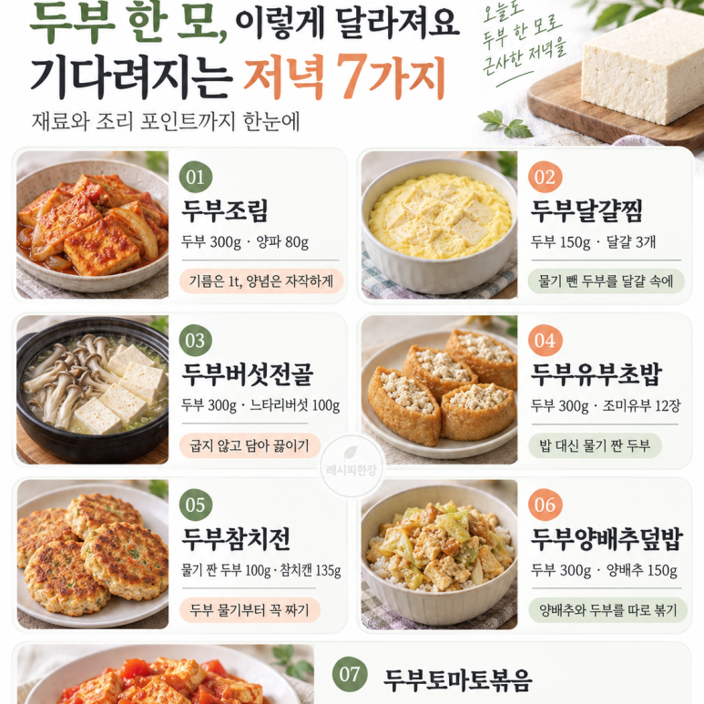 If you eat tofu like this - 7 dinners you look forward to even while dieting