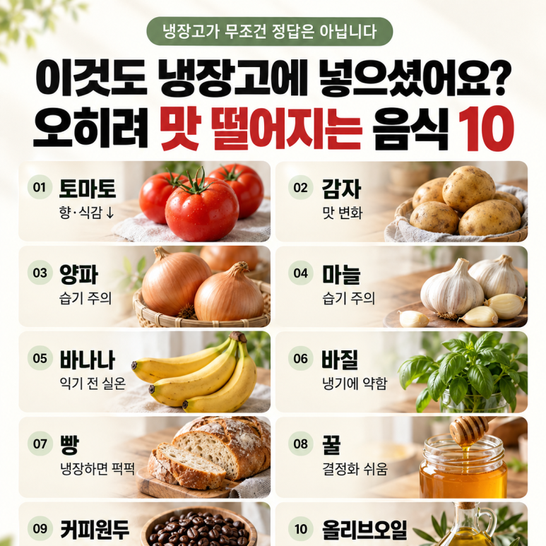 Did you also put this in the refrigerator? 10 ways to store food that preserve taste and texture