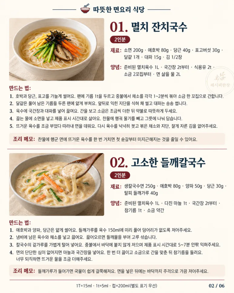Always comes to mind when the cold wind blows — 10 hot noodle dishes