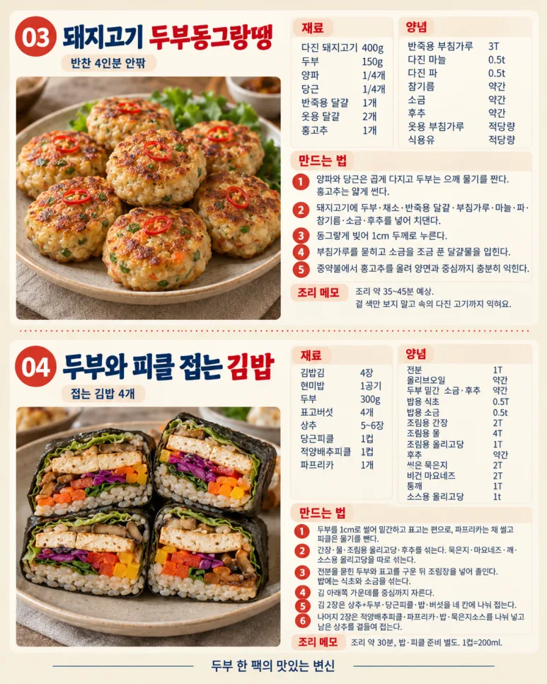 If you only ever ate tofu fried every day? 8 dishes that make you crave from pasta to tofu sushi