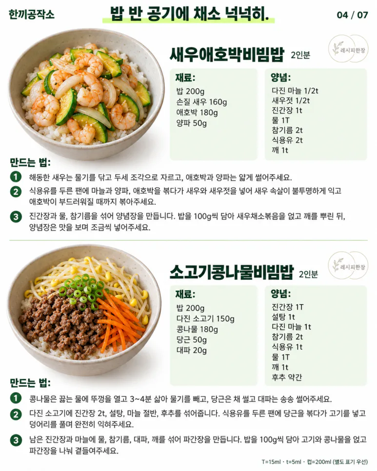 Plenty of vegetables with half a bowl of rice — 12 satisfying bowls