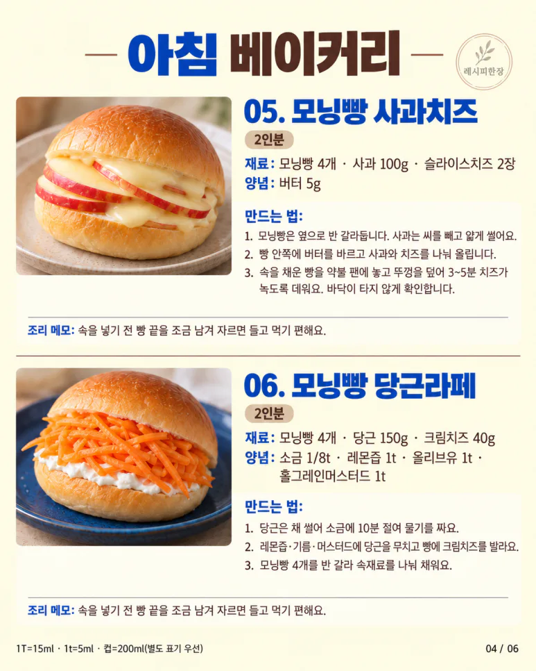 If you bought one bag of morning bread - not jam, but 9 kinds of breakfast