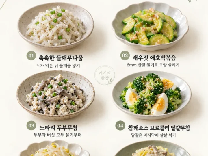 ¡Pon esto junto al kimchi! 6 guarniciones crujientes y ligeras.