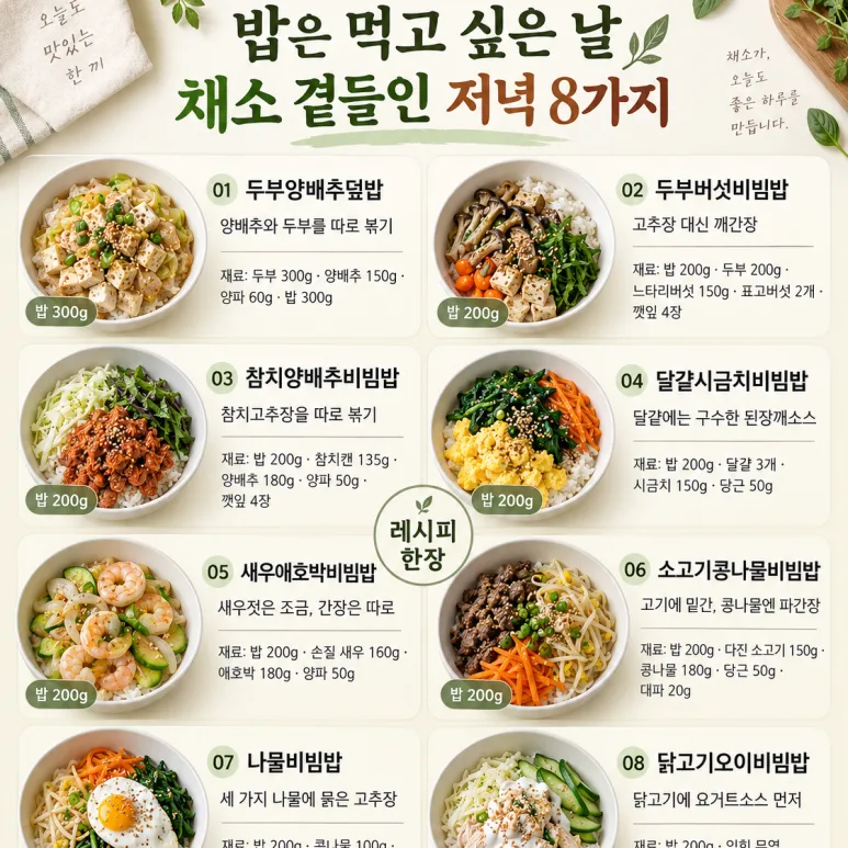 If your pants are tight? Don't give up on your meal, eat like this! 8 evening dishes