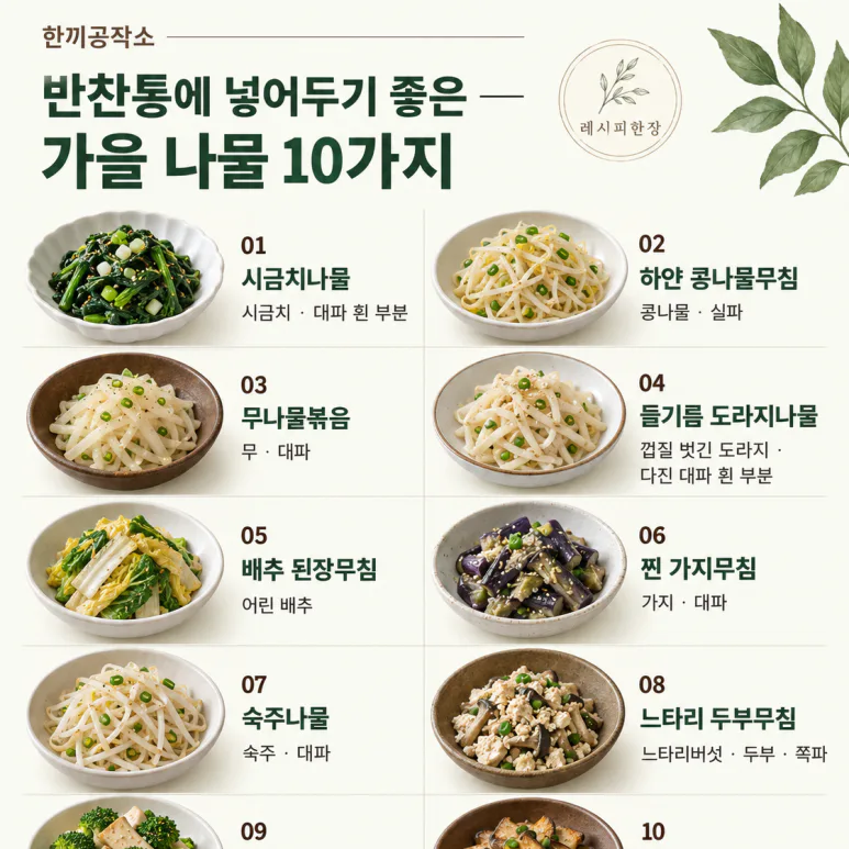 おかず箱に入れておくのにいい—秋の野菜10種類