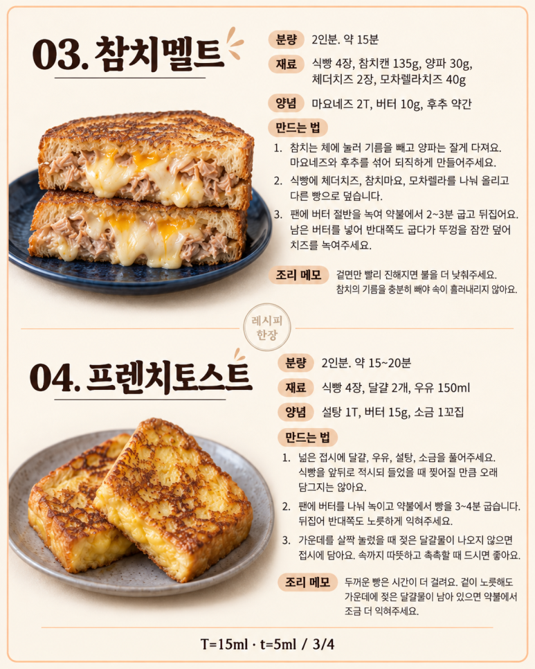 식빵 사둔 아침, 잼 말고 뭘 넣지? 아침이 달라지는 6가지