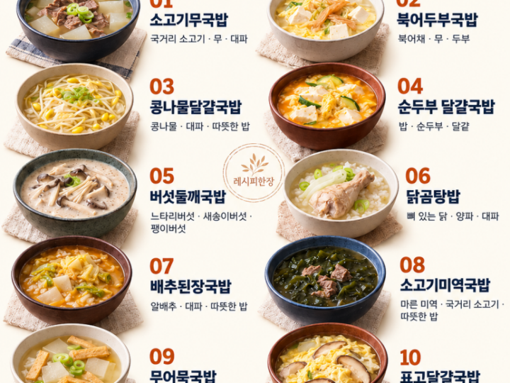 10 kinds of warm autumn rice soup to warm your stomach on a chilly morning