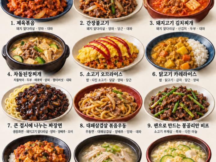 12 Home-cooked Meals to Check Out Before Opening the Delivery App