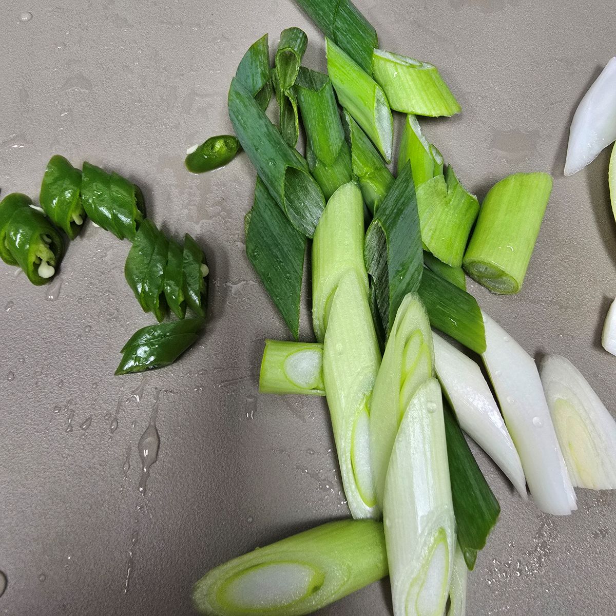 한끼공작소 레시피 과정 사진
